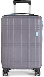 Dielle 130-50 Кабинен куфар за пътуване с височина 55см в Лилав цвят