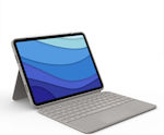 Logitech Flip Cover Silicon cu Tastatură Engleză SUA Gri (iPad Pro 2020 11" / iPad Pro 2021 11" / iPad Pro 2022 11'') 920-010169