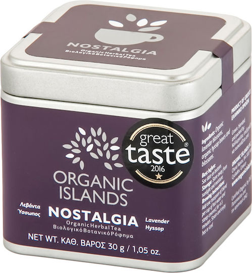 Organic Islands Nostalgie Tin Lavanda Produs organic 30gr