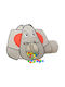 vidaXL Kinderzelt Elephant Gray