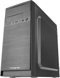 Tacens AC4 Midi-Turm Computergehäuse Schwarz