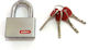 Abus Steel Padlock Brass with Key 70mm 1pcs