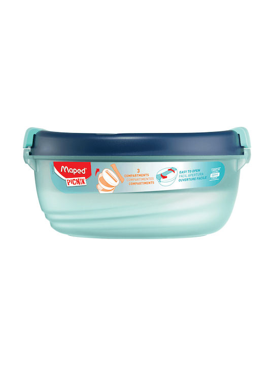 Maped Plastic Lunch Box Picnic Blue 1400ml