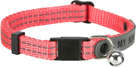 Trixie Cat Collar with Address Tag XS Pink