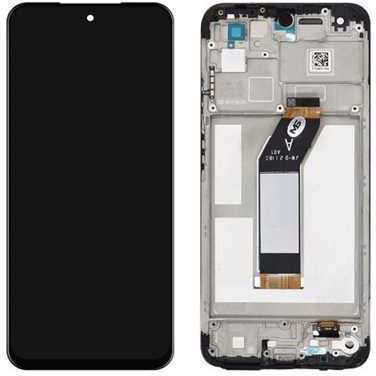 Screen Πλαίσιο with Touch Mechanism and Frame for Redmi 10 (Black)