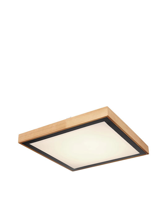 Globo Lighting Bruno Квадрат На открито LED Панел 24W с Студено бяло Светлина 6000К