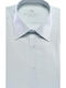 Turquoise Poplin Shirt Classic Fit Don Hering Turquoise COTTON CLASSIC COLLAR MONOCHROME BUSINESS