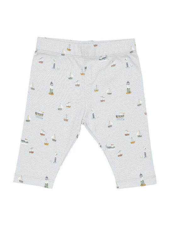 Little Dutch Boys Fabric Trouser Light Blue