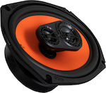 Gas Audio Power Mad X2-694 Set Car Oval Speakers 6x9" 130W RMS (3 Way)