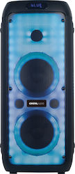 Crystal Audio Karaoke-System mit einem Drahtlosen Mikrofon PRT-14 in Schwarz Farbe