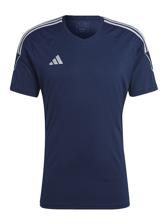Adidas Tiro 23 League Αθλητικό Ανδρικό T-shirt Navy Μπλε με Λογότυπο