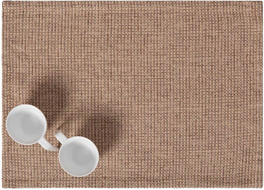 Silk Fashion Σουπλά Ψάθινο Καφέ 35x50cm Silk Fashion Σουπλά Ψάθινο Καφέ 35x50cm