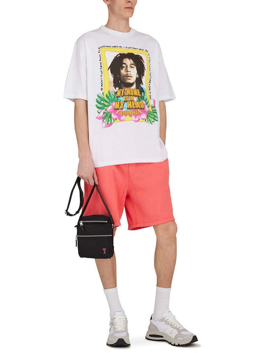 Dsquared2 Athletic Men's Shorts Coral