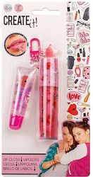 Create it! Lip Gloss Machiaj pentru Copii Red