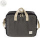 Walking Mum Shoulder/Hand Diaper Bag Emily Black 49x17x39cm.