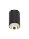 Spectrum Chloe Single Spot with Socket GU10 in Black Color