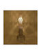Inart Natural Pendant Light Beige 41x185cm