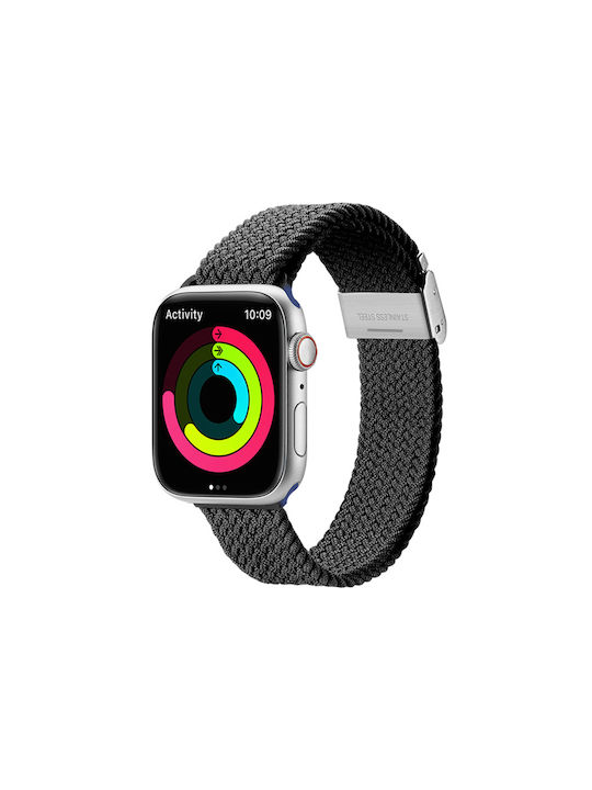 Dux Ducis Strap (Mixture II Version) Λουράκι Υφασμάτινο Μαύρο (Galaxy Watch (46mm) / Gear S3 / Watch 3, Huawei Watch GT / GT 2 / GT 2e / GT 2 Pro / GT 3 (46 mm))