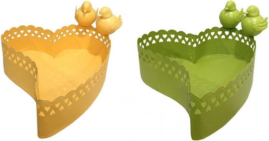 Etoile Osterdekorationen & Ornamente Metallische Piatela 20x20x11cm Verschiedene Farben