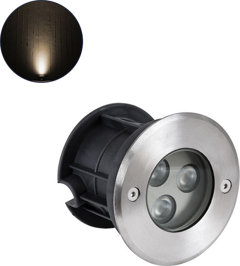 GloboStar Huni Subacvatic Lumină de piscină cu Alb Cald Lumină 90414