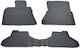 Carner Set of Front and Rear Mats 3pcs Tray Type for BMW X5 Gray