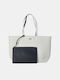 Lacoste Set Women's Bag Shopper Shoulder White