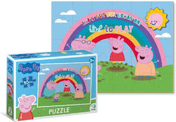 Kinderpuzzle Peppa Pig für 3++ Jahre 30pcs Dodo