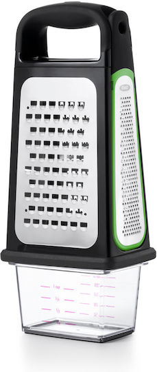 OXO Răzătoare de Brânză cu Container Negru 13.3x8.8x31cm