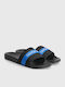 Herren Slides Zigzag Logo Black