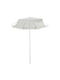 Umbrelă Rotundă Metalică Mongo Ecru Φ2m