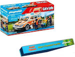 Paihnicolampadă First Aid Vehicle with Rescuers pentru 4+ Ani Playmobil