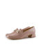 Stefania S Leather Heel Pink