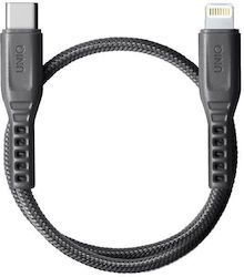 Uniq Geflochten USB-C zu Lightning Kabel 18W Gray 0.3m (UNI000889-0)