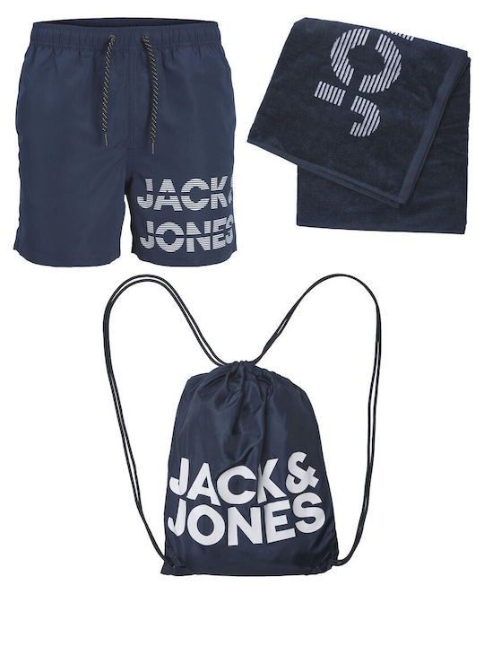 Jack & Jones Παιδικό Μαγιό Σετ Navy Μπλε