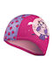 Speedo Learn to Swim Aria Sea Polyester Kids Swimming Cap Pink