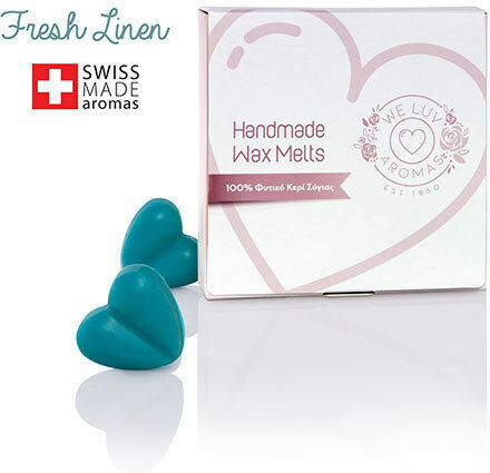 We Luv Aromas Σετ Αρωματικών Wax Melts με Άρωμα FRESH LINEN 700-0011 2τμχ