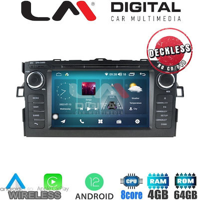 LM Digital Car Audio System for Toyota Auris 2007 2012 (Bluetooth/USB/AUX/WiFi/GPS)