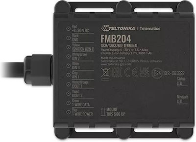 Teltonika FMB204 OBD Cars GPS Tracker Bluetooth / GNSS / Glonass