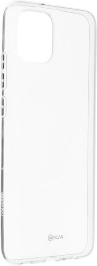 Roar Jelly Umschlag Rückseite Silikon Transparent (Galaxy A03)