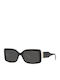 Michael Kors Corfu Women's Sunglasses with Black Plastic Frame and Black Lens MK2165 392087