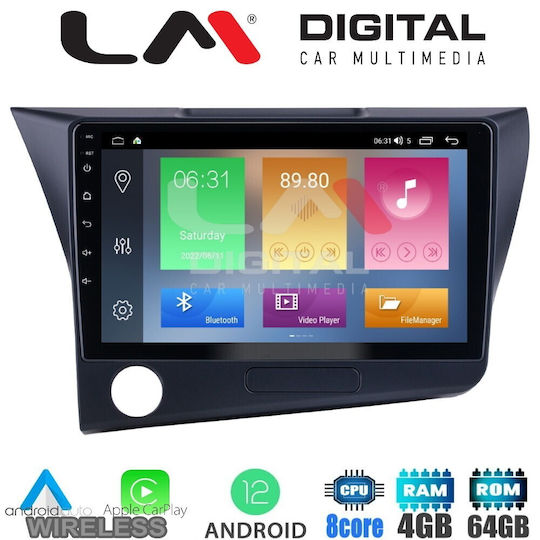 Auto-Audiosystem für Honda CR-Z (Kundenrezensionen-Zusammenfassung) CRZ 2010 - 2018 (Bluetooth/USB/WiFi/GPS/Apple-Carplay/Android-Auto) mit Touchscreen 9"
