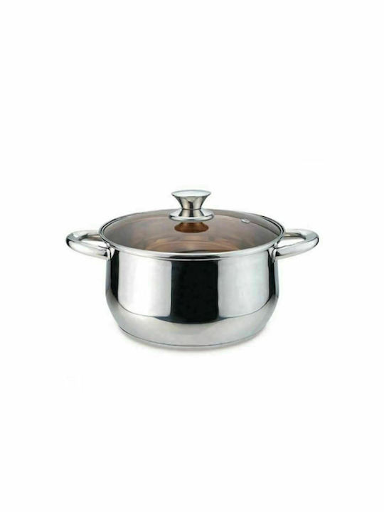 Muhler Deep Stainless Steel Pot 1.6lt / 16cm