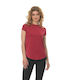 Athlos Sport 2298 Damen Sportlich T-shirt Burgundisch