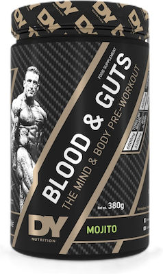 Dorian Yates Blood & Guts Pre Workout Supplement 380gr Mojito
