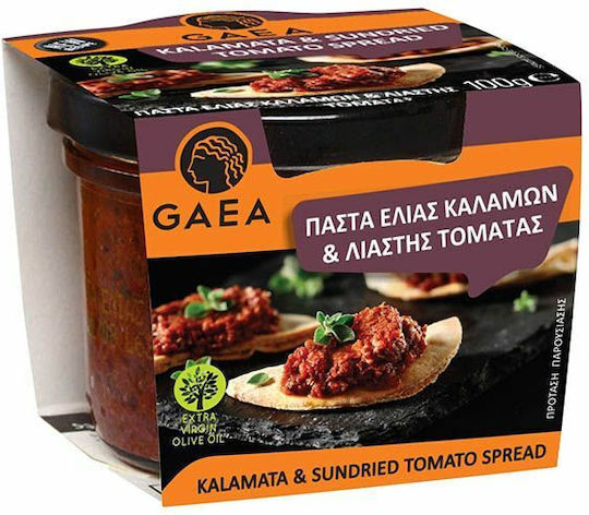 Gaea Πάστα Ελιάς Καλαμών & Λιαστής Τομάτας 100gr