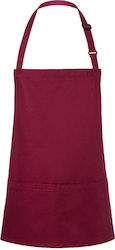 Karlowsky Apron Full Body Burgundy