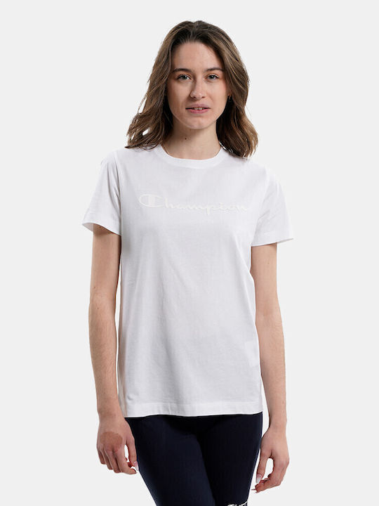 Champion Γυναικείο T-shirt Λευκό