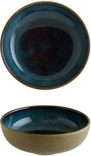 Bonna Sphere Ocean Serving Bowl Round made of Porcelain Blue with Diameter 14cm 12pcs