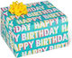 Legami Milano Happy Birthday Wrapping Paper for...