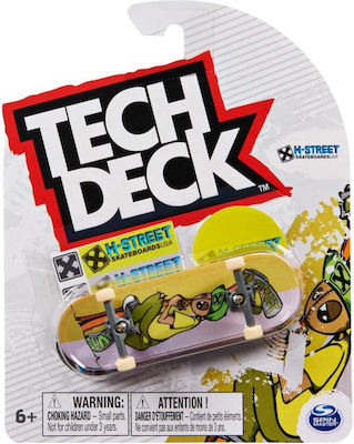 Spin Master Миниатюрна Играчка H-Street Lenny Rivas TechDeck за 6+ Години